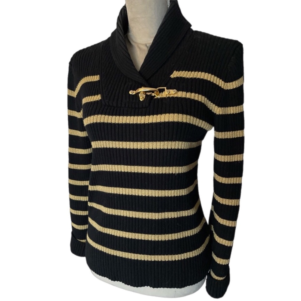 ViNtAgE BluE lAbEl RaLpH LaUrEn SwEaTeR FIRM! ⭐️🖤⭐️🖤⭐️